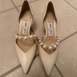 Jimmy Choo Aurelie 65 Patent Leather d'Orsay Pumps